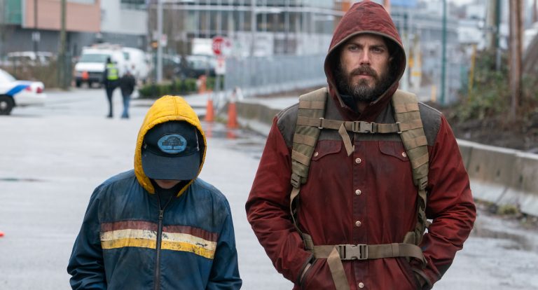Tk and Casey Affleck in 'Light of my Life.' Courtesy Black Bear Pictures