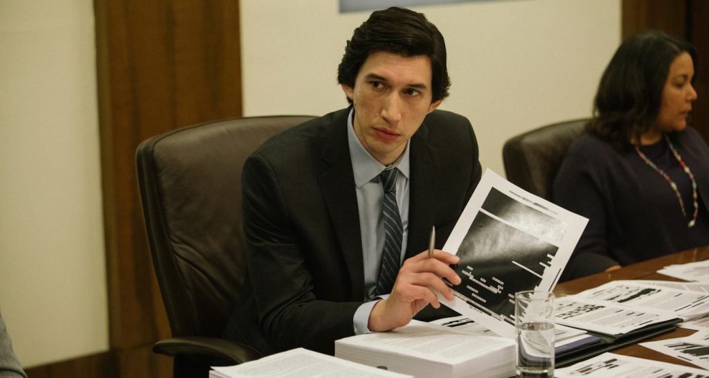 Adam Driver in Amazon's 'The Report.'  Photo Credit: Atsushi Nishijima. Courtesy Amazon Studios