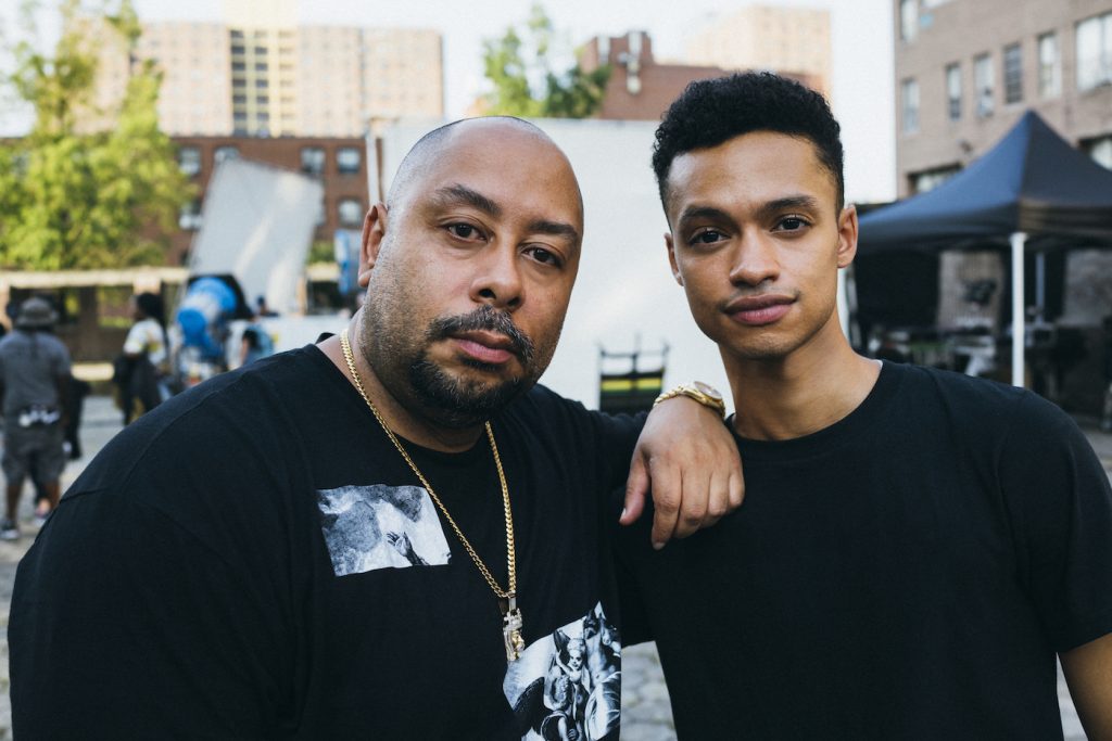 L-r: The real Raymond Santana and Marquis Rodriguez. Courtesy: L-r: Korey Wise and the real Jharrel Jerome. Courtesy: Atsushi Nishijima/Netflix