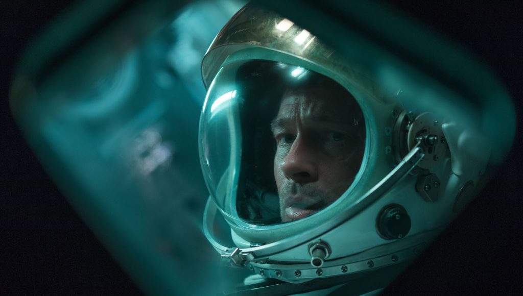 Brad Pitt stars in 'Ad Astra.' Credit: Francois Duhamel. Copyright Twentieth Century Fox