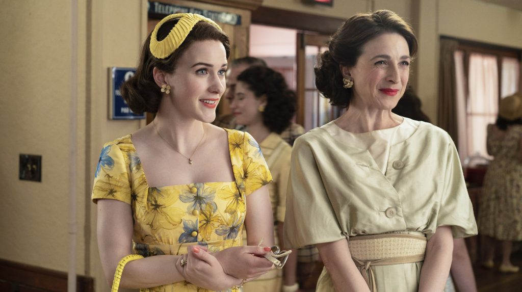 Rachel Brosnahan as Midge in episode 4 of 'The Marvelous Mrs. Maisel.' Courtesy Amazon.