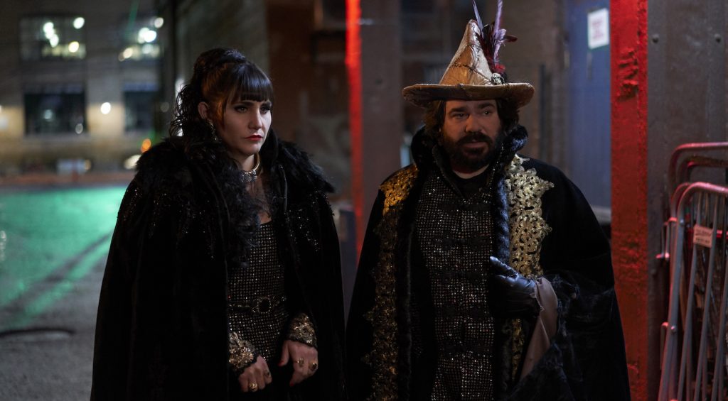 Pictured: Natasia Demetriou as Nadja, Matt Berry as Laszlo CR: Russ Martin/FX