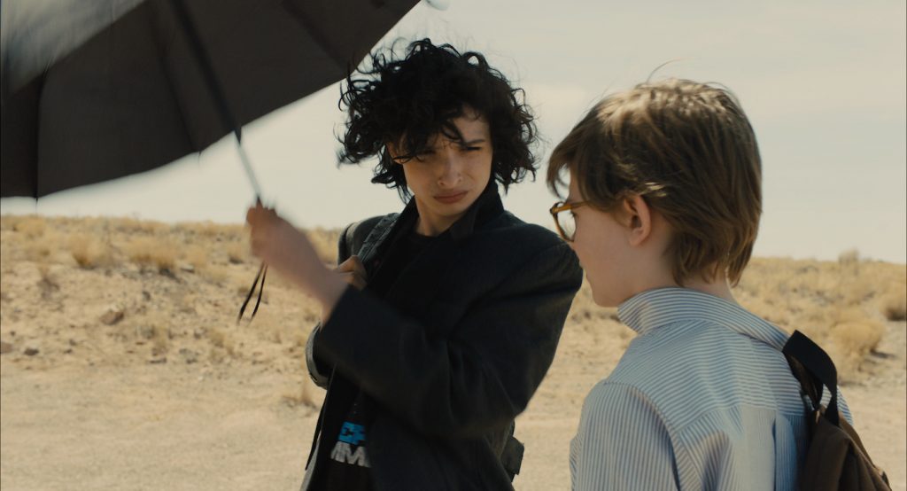 (L-r) FINN WOLFHARD as Young Boris and OAKES FEGLEY as Young Theo Decker in Warner Bros. Pictures’ and Amazon Studios’ drama, THE GOLDFINCH. Photo Credit: Warner Bros. Pictures