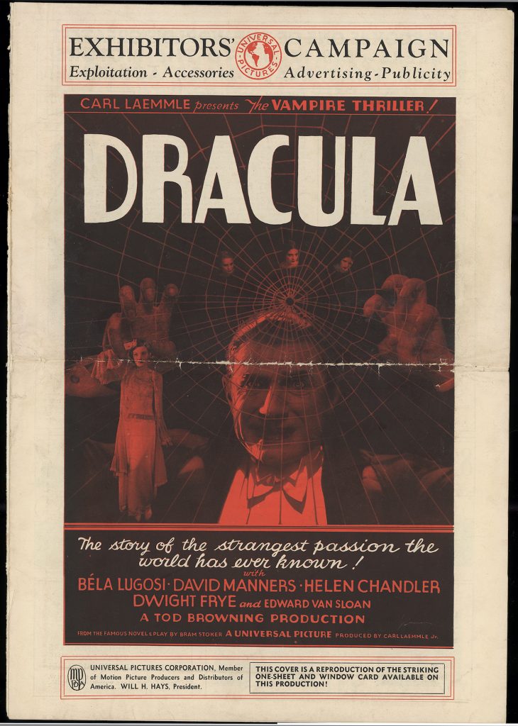 NBCUniversal Archives- Dracula Pressbook