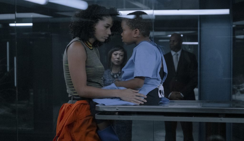 Alisha Wainwright and Ja'Siah Young in 'Raising Dion.' Courtesy Netflix.