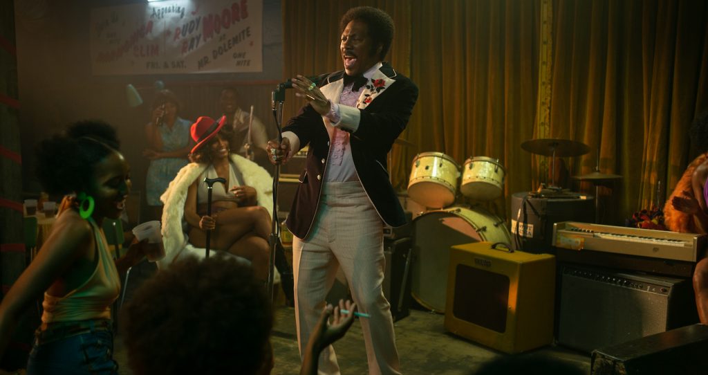 Eddie Murphy is Rudy Ray More in 'Dolemite is My Name.' Courtesy Netflix.