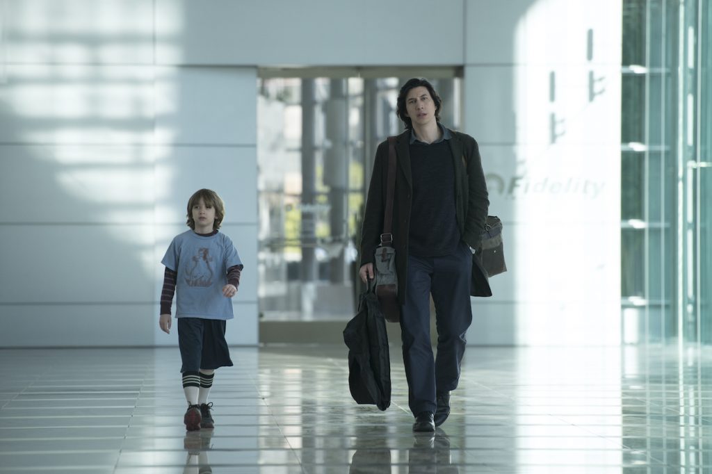 L-r: Azhy Robertson and Adam Driver in 'Marriage Story.' Photo credit: Wilson Webb/Netflix.