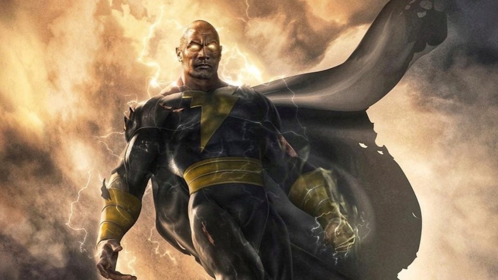 The Rock as Black Adam. Courtesy of Bosslogic and Jim Lee.