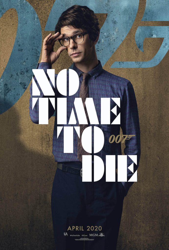 Ben Whishaw is Q in 'No Time to Die.' Courtesy MGM.