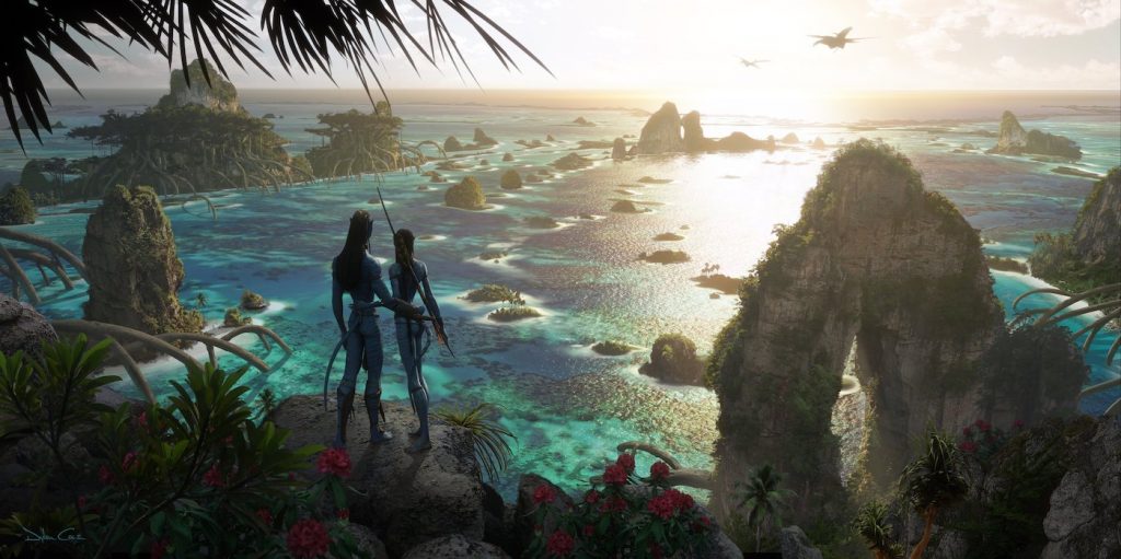 Concept art for James Cameron's 'Avatar' sequels. Courtesy 20th Century Fox/Walt Disney Studios