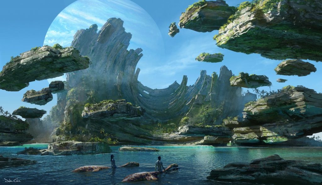 Concept art for James Cameron's 'Avatar' sequels. Courtesy 20th Century Fox/Walt Disney Studios