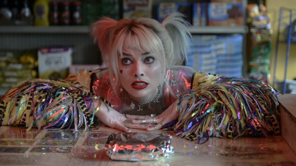 Caption: MARGOT ROBBIE as Harley Quinn in Warner Bros. Pictures’ “BIRDS OF PREY (AND THE FANTABULOUS EMANCIPATION OF ONE HARLEY QUINN),” a Warner Bros. Pictures release. Photo Credit: Claudette Barius/ & © DC Comics