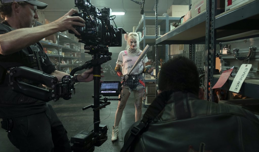 Caption: MARGOT ROBBIE on the set of Warner Bros. Pictures’ “BIRDS OF PREY (AND THE FANTABULOUS EMANCIPATION OF ONE HARLEY QUINN),” a Warner Bros. Pictures release.