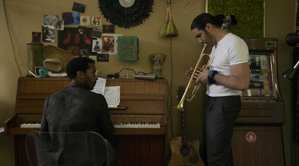 L-r: André Holland and Tahar Rahim in 'The Eddy.' Photo by Lou Faulon/Netflix.