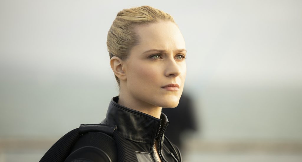 Evan Rachel Wood in 'Westworld,' season 3. Photograph by John P. Johnson/HBO