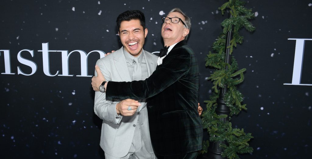 NEW YORK, NEW YORK - OCTOBER 29: (L-R) Henry Golding and Director and Producer Paul Feig attend the Universal Pictures Premiere of Last Christmas at AMC Lincoln Square on October 29, 2019 in New York City. (Photo by Dimitrios Kambouris/Getty Images for Universal Pictures)