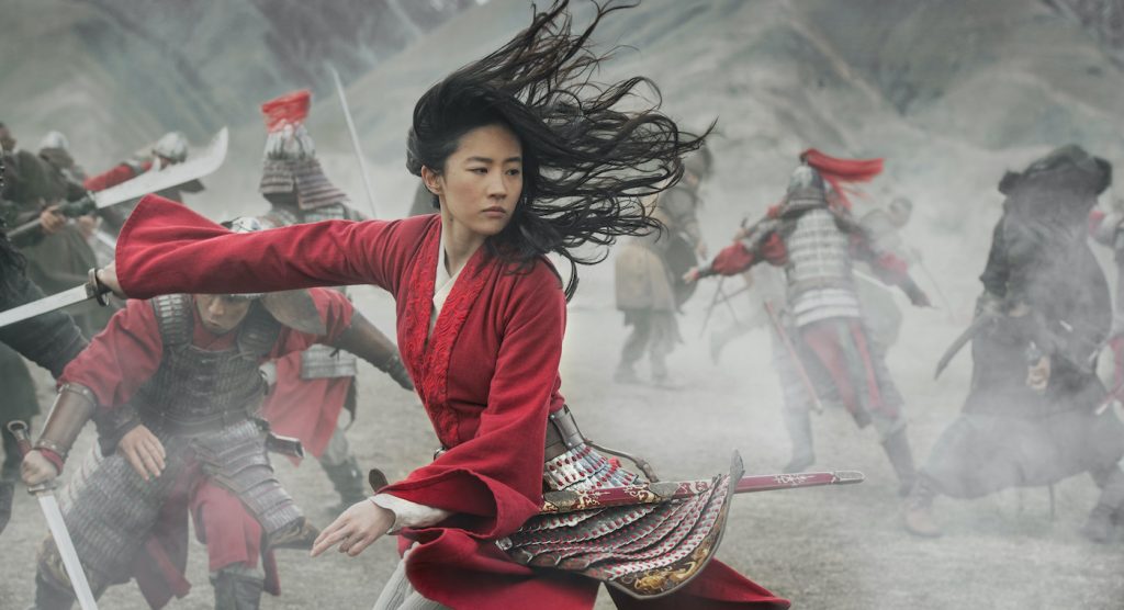 Disney's MULAN..Mulan (Yifei Liu). Photo: Jasin Boland. © 2019 Disney Enterprises, Inc. All Rights Reserved.