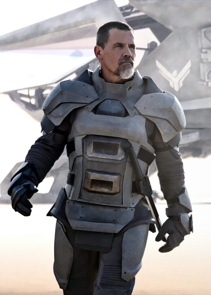 Caption: JOSH BROLIN as Gurney Halleck in Warner Bros. Pictures and Legendary Pictures’ action adventure “DUNE,” a Warner Bros. Pictures release. Photo Credit: Chiabella James