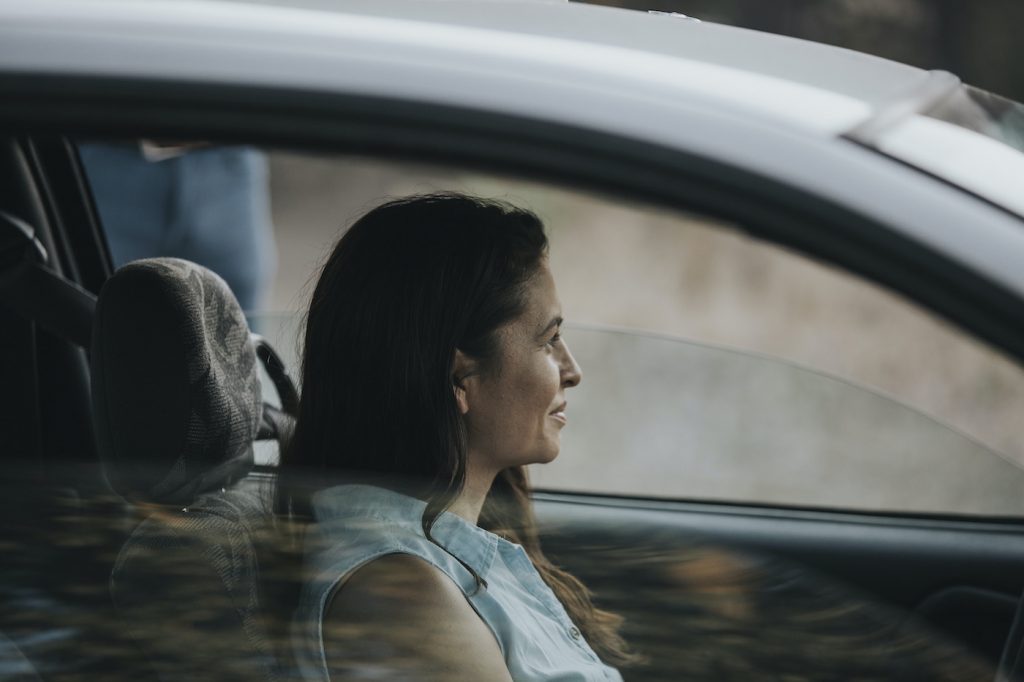 Erica Munoz on the set of 'Long Gone By.' Courtesy HBO