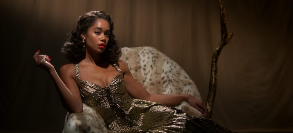 Laura Harrier is Camille in 'Hollywood.' Courtesy Netflix.