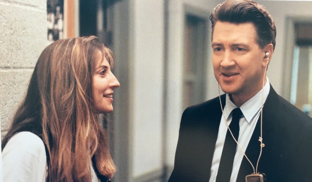 Lesli Linka Glatter and David Lynch