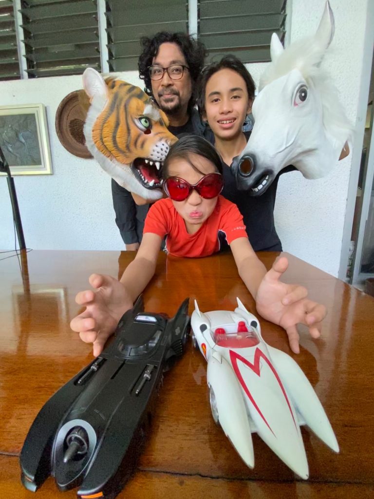 Keith Sicat, his sons, and the makings of a new film project.