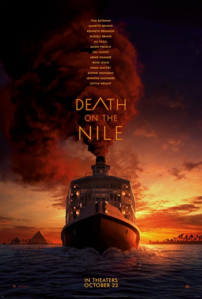 Death on the Nile theatrical poster.