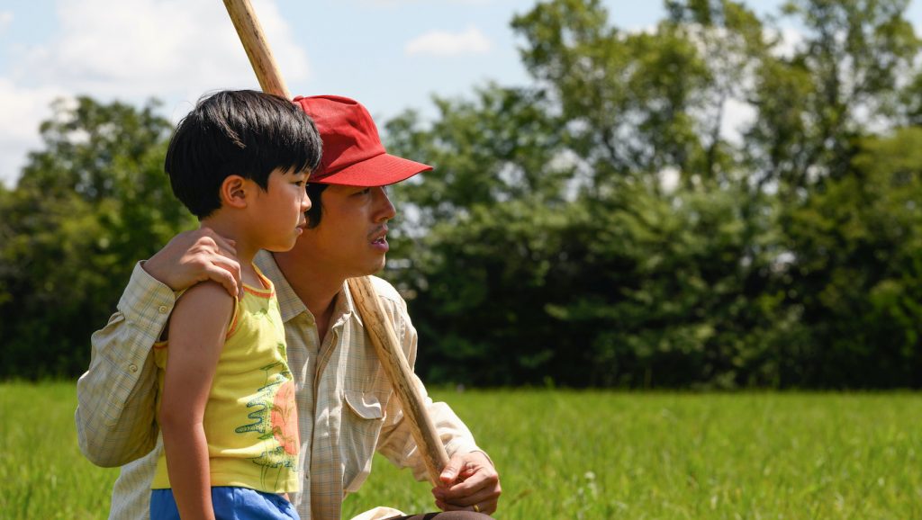 L-r: Alan S. Kim and Steven Yeun in 