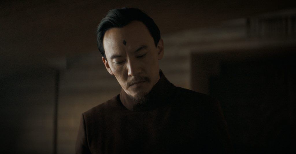 Caption: CHANG CHEN as Dr. Yueh in Warner Bros. Pictures’ and Legendary Pictures’ action adventure “DUNE,” a Warner Bros. Pictures and Legendary release. Photo Credit: Courtesy of Warner Bros. Pictures and Legendary Pictures