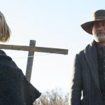 (from left) Johanna Leonberger (Helena Zengel) and Captain Jefferson Kyle Kidd (Tom Hanks) in News of the World, co-written and directed by Paul Greengrass. Photo Credit: Bruce Talamon/Universal Pictures