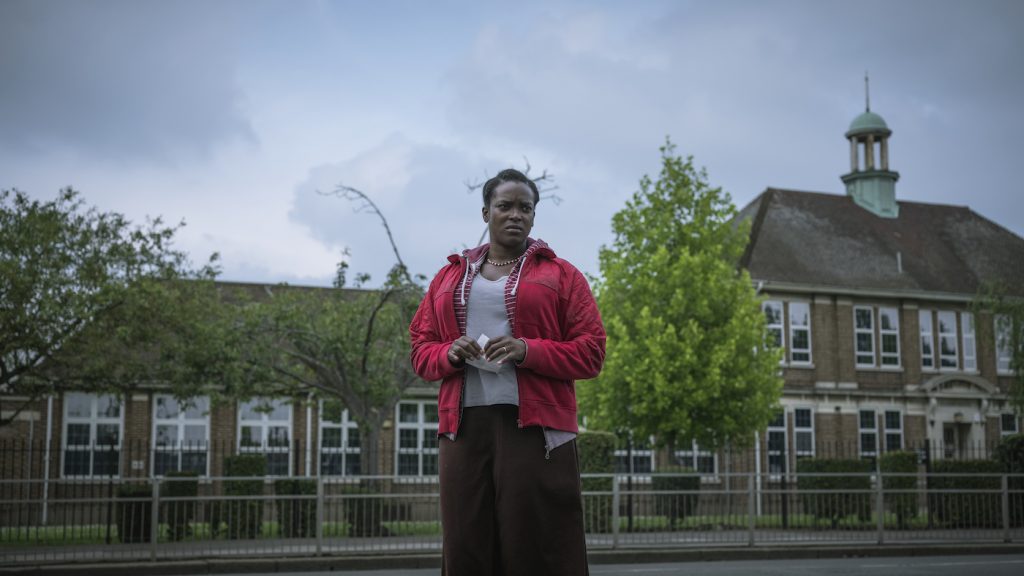 His House: Wunmi Mosaku as Rial Majur. Cr. Aidan Monaghan/NETFLIX © 2020