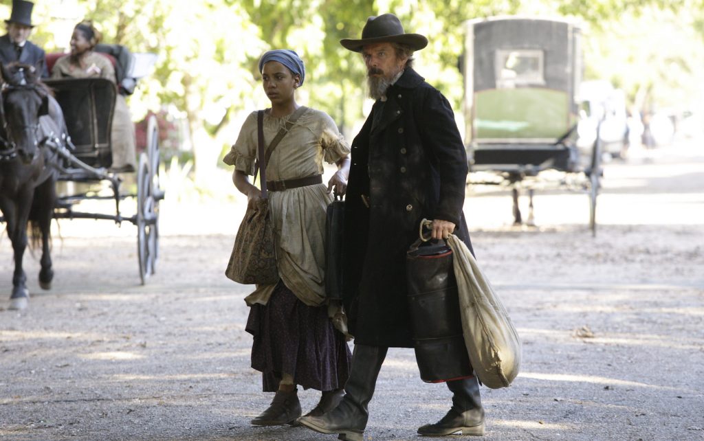 (L-R): Joshua Caleb Johnson as Onion and Ethan Hawke as John Brown in THE GOOD LORD BIRD, "Mister Fred". Photo Credit: William Gray/SHOWTIME.