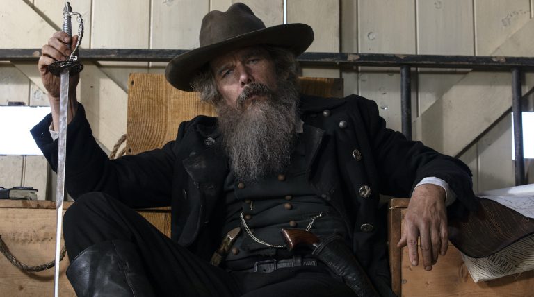 Ethan Hawke as John Brown in THE GOOD LORD BIRD. Photo Credit: Kevin Lynch/SHOWTIME.