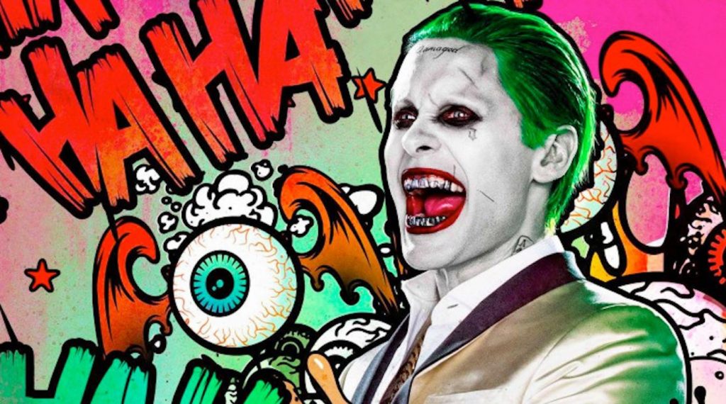 Featured image: Poster of the Joker for David Ayer's 2016 