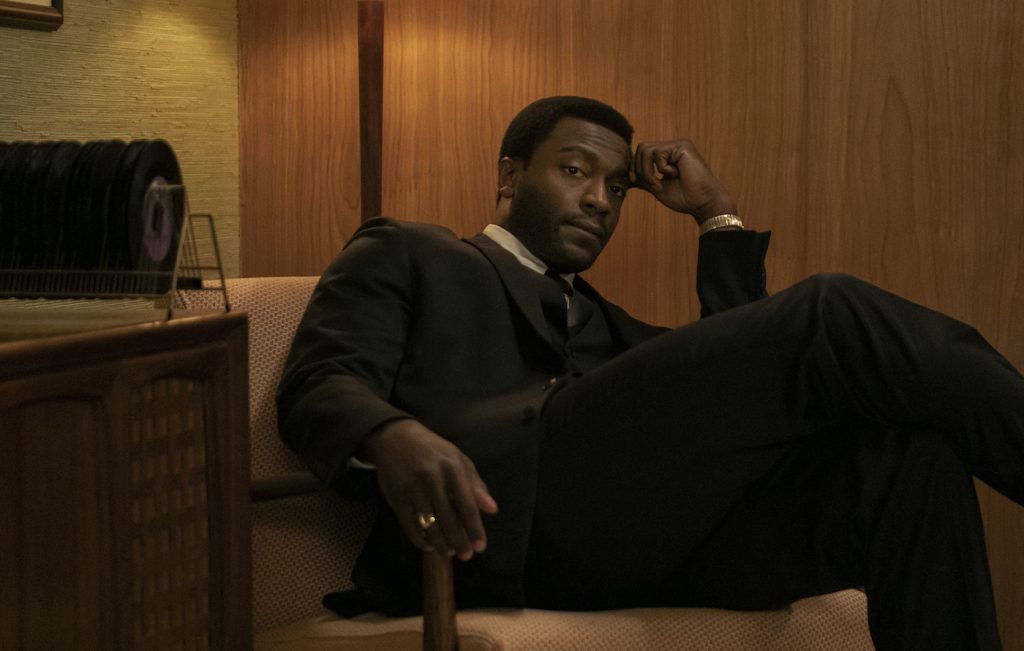 Aldis Hodge in ONE NIGHT IN MIAMI Photo: Patti Perret/Amazon Studios