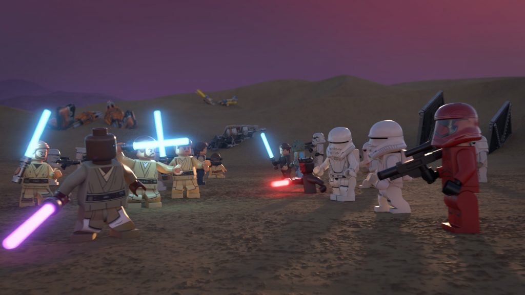 LEGO Star Wars Holiday Special. Courtesy Disney+