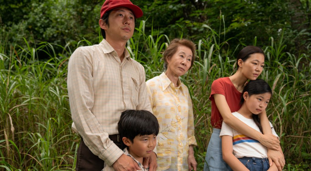 Steven Yeun, Alan S. Kim, Yuh-Jung Youn, Yeri Han, Noel Cho Director Lee Isaac Chung Credit: Josh Ethan Johnson