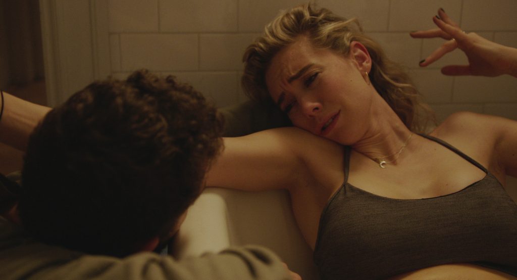 PIECES OF A WOMAN: (L to R) Shia LeBeouf as Sean and Vanessa Kirby as Martha. Credit: Benjamin Loeb / Netflix