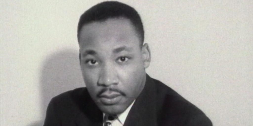 Dr. Martin Luther King in Sam Pollard’s ‘MLK/FBI’. Courtesy of IFC Films. An IFC Films Release.