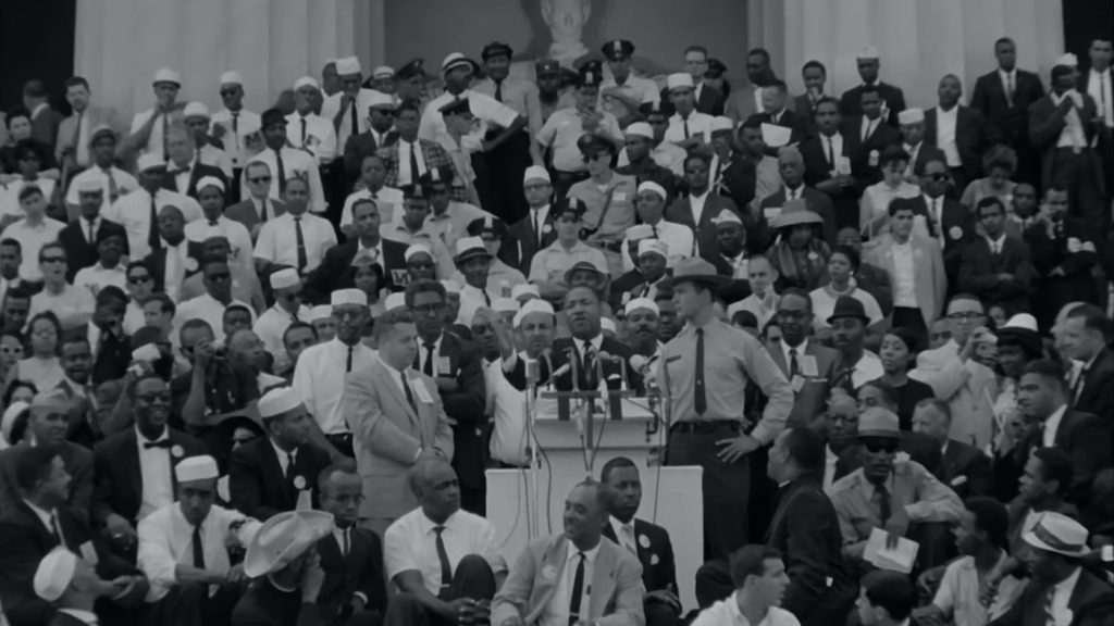 Dr. Martin Luther King in Sam Pollard’s ‘MLK/FBI’. Courtesy of IFC Films. An IFC Films Release.