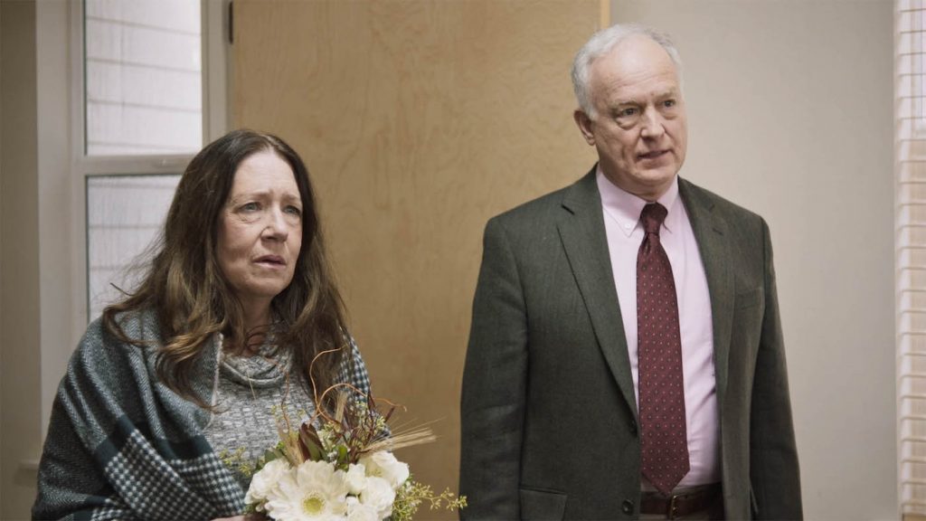 Ann Dowd and Reed Birne appear in "Mass>" Photo by Ryan Jackson-Healy.