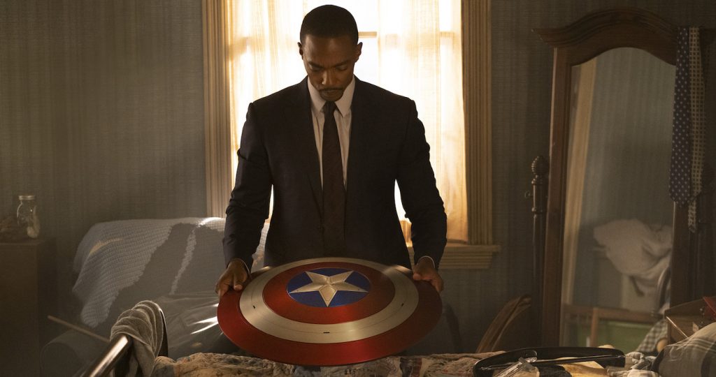 Anthony Mackie in "The Winter Soldier." Courtesy Marvel Studios
