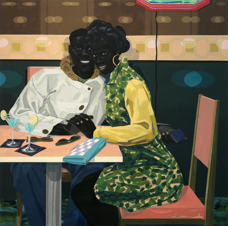 "Untitled (Club Couple)," Kerry James Marshall, 2014. Courtesy HBO.