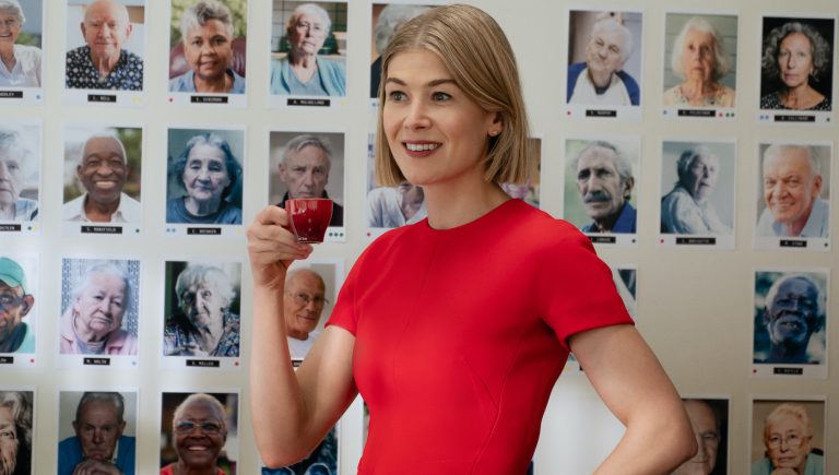 I Care A Lot: Rosamund Pike as “Martha”. Photo Cr. Seacia Pavao / Netflix