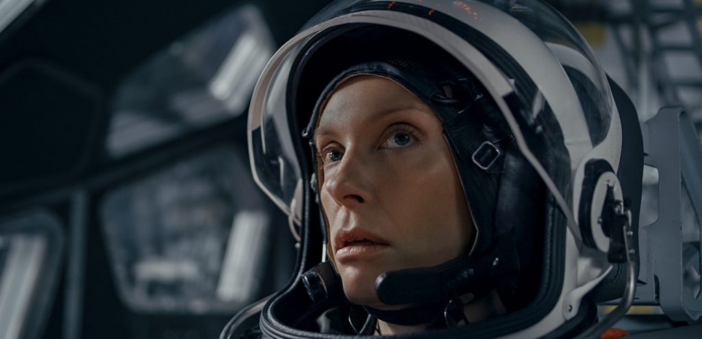 STOWAWAY - TONI COLLETTE as MARINA BARNETT. Cr: © 2021, Stowaway Productions, LLC, Augenschein Filmproduktion GmbH, RISE Filmproduktion GmbH.  All rights reserved.