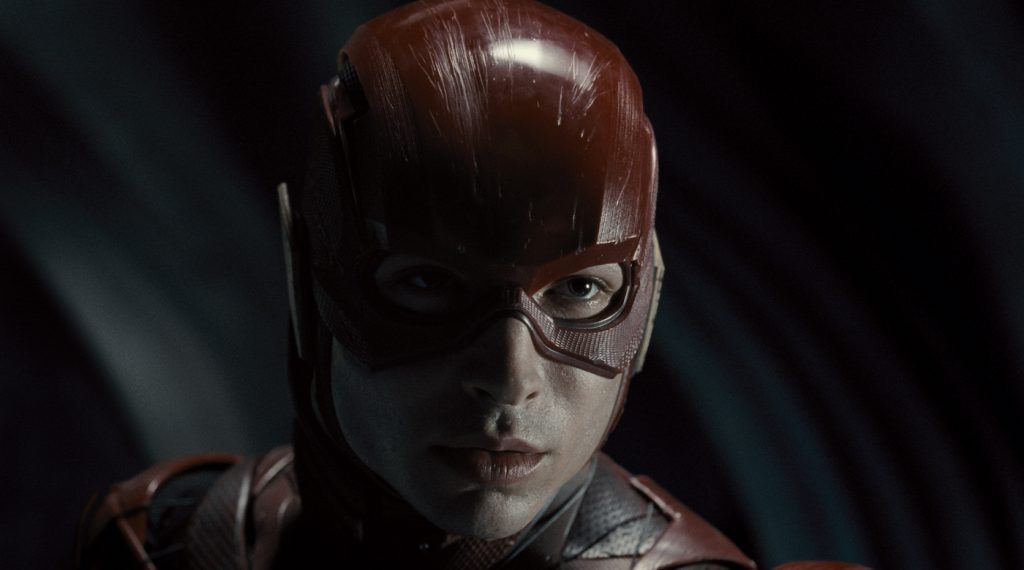 Ezra Miller (The Flash / Barry Allen). Courtesy HBO Max.