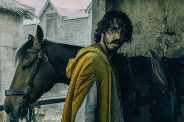 Dev Patel in "The Green Knight." Photo by Eric Zachanowich. Courtesy of A24