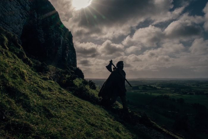 Dev Patel in "The Green Knight." Photo by Eric Zachanowich. Courtesy of A24