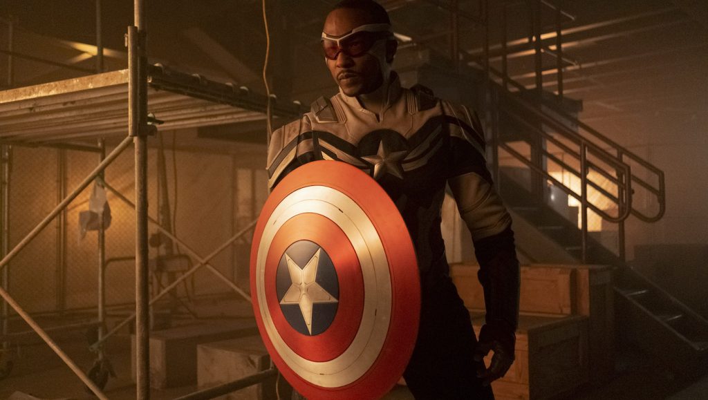 Falcon/Sam Wilson (Anthony Mackie) in Marvel Studios' THE FALCON AND THE WINTER SOLDIER exclusively on Disney+. Photo by Chuck Zlotnick. ©Marvel Studios 2021. All Rights Reserved.