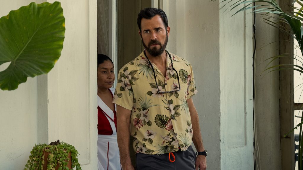 Justin Theroux in “The Mosquito Coast,” now streaming on Apple TV+.